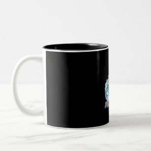 Polar Plunge Ice Jump Funny Polar Bear Winter Swim Zweifarbige Tasse