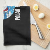 Polar Plunge Ice Jump Polar Bear Winter Swim Geschirrtuch (Viertel Falte)