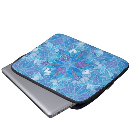 Polar Prism Laptop Sleeve (Vorne Knopf)