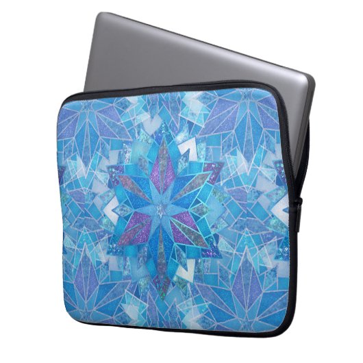 Polar Prism Laptop Sleeve (Vorderseite Links)