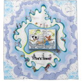 Polar Regions | Valentine’s Day Duschvorhang (Vorderseite)