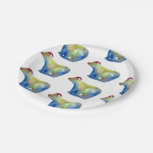 Polar Santa Bar Teller für kundenspezifisches Papi (Schrägansicht)