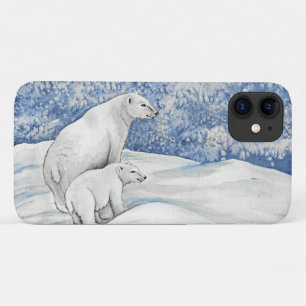 Polar Snow Bears Case-Mate iPhone Hülle