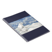 Polar Snow Bears Notizblock (Rechte Seite)