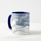 Polar Snow Bears Tasse (Vorderseite Links)