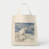 Polar Snow Bears Tragetasche (Vorne)