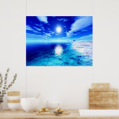 Polar Sunset Poster (Küche)