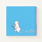 Polar trägt ein kleines Buch über die Kunst am Art (Rückseite)