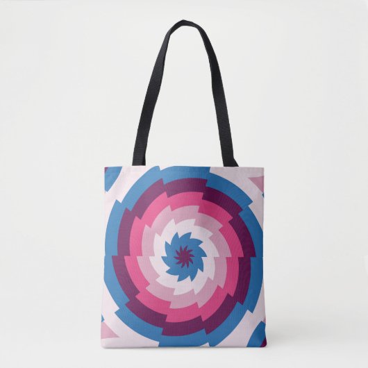 Polar Vortex Kaleidoskop Tasche (Vorderseite)