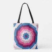 Polar Vortex Kaleidoskop Tasche (Rückseite)