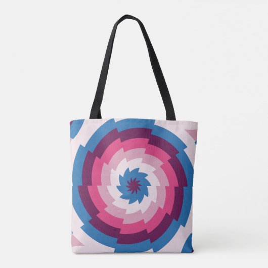 Polar Vortex Kaleidoskop Tasche (Rückseite)