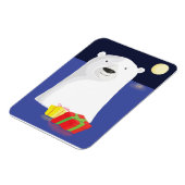 Polar Weihnachtsmagnet Magnet (Linke Seite)