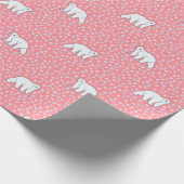 Polar Whimsical  Geschenkpapier (Ecke)