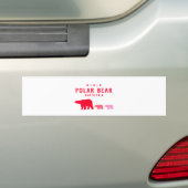 Polarbär am Nordpol Autoaufkleber (Auf Auto)
