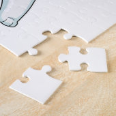 Polarbär bei der Yoga-Fitness in Stehend Puzzle (Seite)