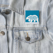 Polarbär Gekackt Button (Beispiel)