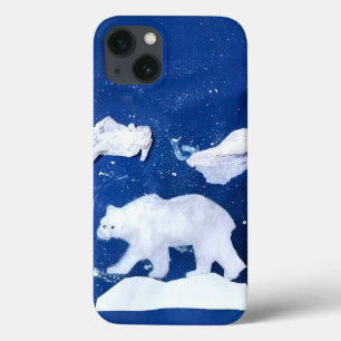 Polarbär "Kunst von Kindern" Case-Mate iPhone Hülle