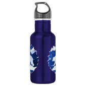 Polarbär "Kunst von Kindern" Edelstahlflasche (Rückseite)