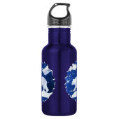 Polarbär "Kunst von Kindern" Edelstahlflasche (Vorderseite)