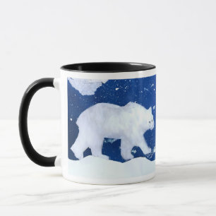 Polarbär "Kunst von Kindern" Tasse