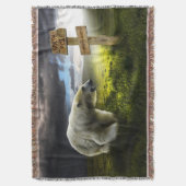 Polarbär mit Blick auf das nordpolnische Holzschil Decke (Vorderseite Vertikal)