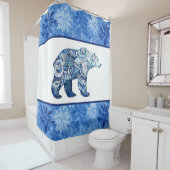 Polarbär, Polar Vortex Duschvorhang (Beispiel)