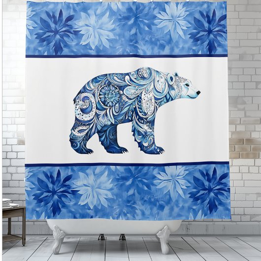 Polarbär, Polar Vortex Duschvorhang