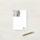 Polarbär Post-it Klebezettel (Auf Schreibtisch)