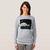 Polarbär und Mond T-Shirt (Vorne ganz)