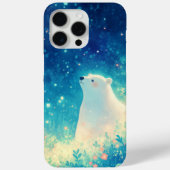 Polarbär unter dem arktischen Himmel Case-Mate iPhone Hülle (Rückseite)