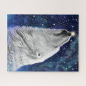 Polarbär - Zeichnend Kunstsammlung - Puzzle (Horizontal)