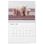 Polarbären - 12-monatiger Kalender (Feb 2026)