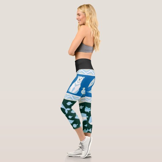 Polarbären Capri Leggings (Links)