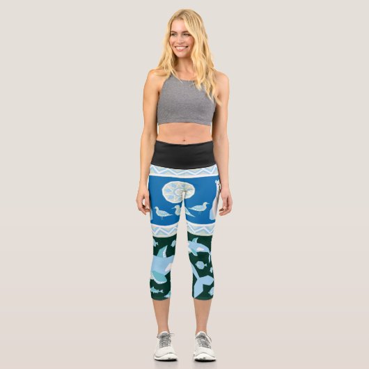 Polarbären Capri Leggings (Vorderseite)