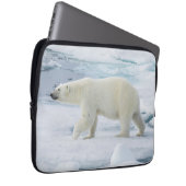 Polarbärenwanderung, Norwegen Laptopschutzhülle (Vorne Rechts)