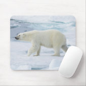 Polarbärenwanderung, Norwegen Mousepad (Mit Mouse)