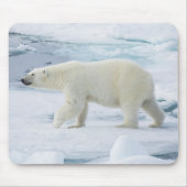 Polarbärenwanderung, Norwegen Mousepad (Vorne)