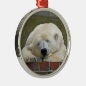 PolarBear20150501 Ornament Aus Metall (Rechts)