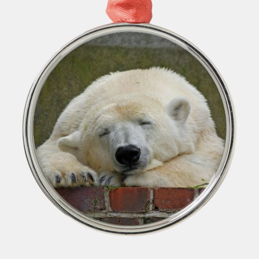 PolarBear20150501 Ornament Aus Metall (Vorne)