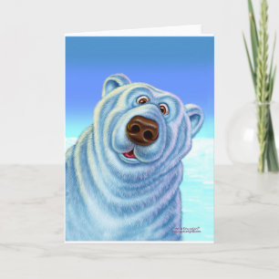 polarbear_card feiertagskarte