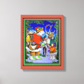 Polarbear Gift Leinwanddruck (Vorderseite)