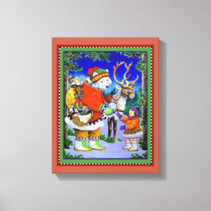 Polarbear Gift Leinwanddruck