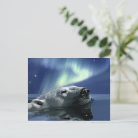 POLARBEAR Postkarte (Stehend Vorderseite)