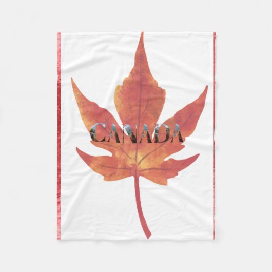 Polardecke Kanada Biber Fleecedecke (Vorderseite)