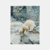 Polare Bärenjungs-Fleecedecke Fleecedecke (Vorderseite)