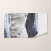 Polare Bärn-Badezimmer-Tuch-Set Badhandtuch Set (Handtuch)