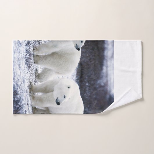 Polare Bärn-Badezimmer-Tuch-Set Badhandtuch Set (Handtuch)