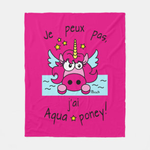 polare Decke „Einhorn, Aquaponey "