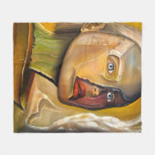Polare Decke mit Kunstmalerei (Vorderseite (Horizontal))
