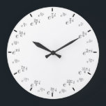 Polare Mathe-Uhr Große Wanduhr<br><div class="desc">Matheuhr entlang dem Einheitskreis im komplexen Flugzeug mit Werten der polaren Koordinate</div>